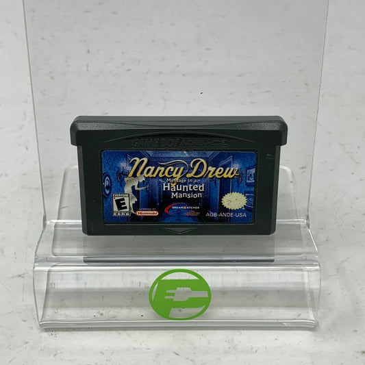 Nancy Drew Message in a Haunted Mansion  (Nintendo GameBoy Advance, 2001)