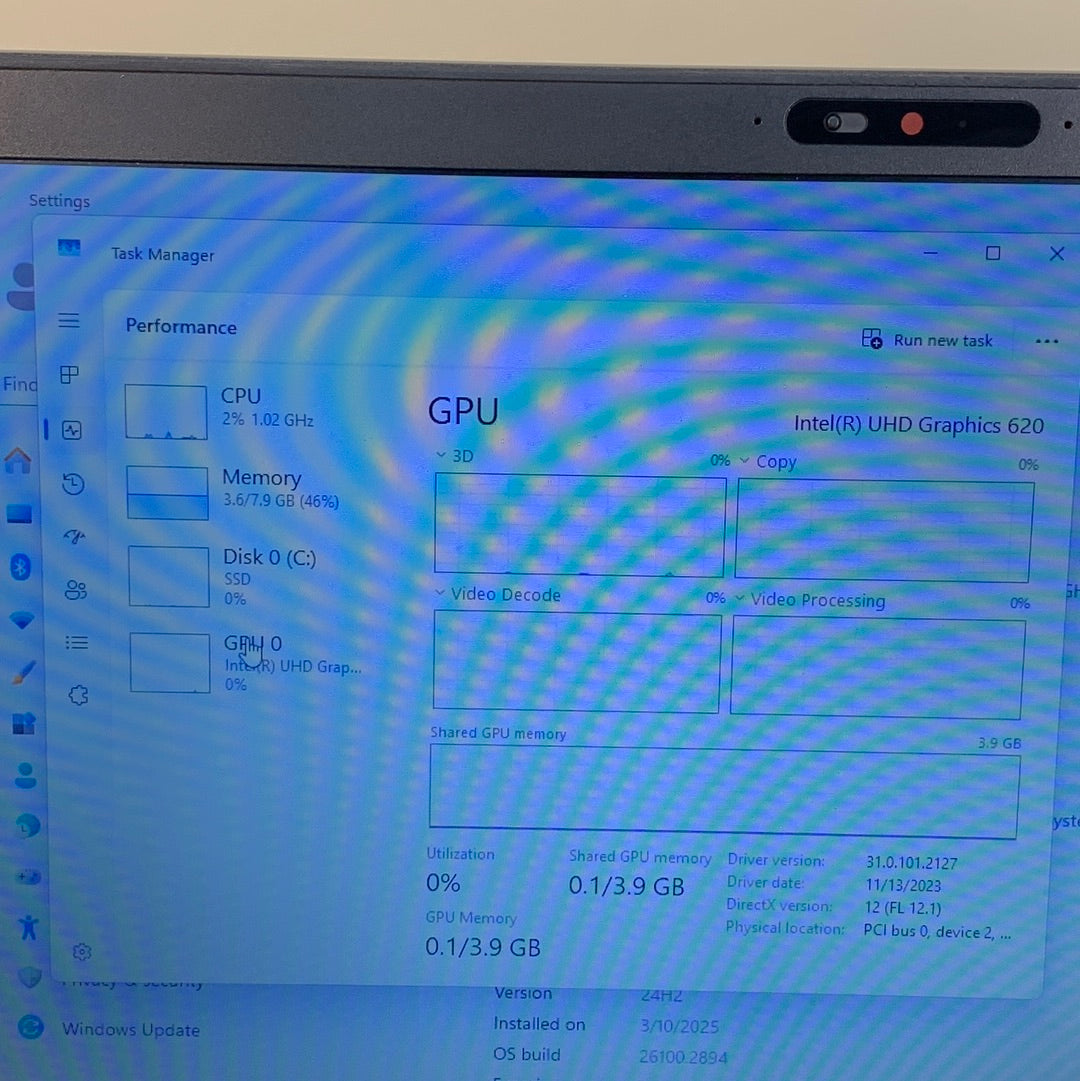 Dell Latitude 5400 P98G 14" i5-8265U 1.6GHz 8GB RAM 512GB SSD
