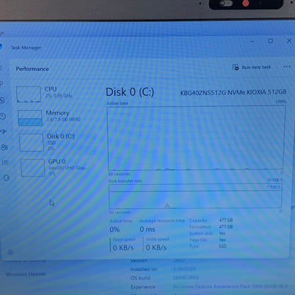 Dell Latitude 5400 P98G 14" i5-8265U 1.6GHz 8GB RAM 512GB SSD