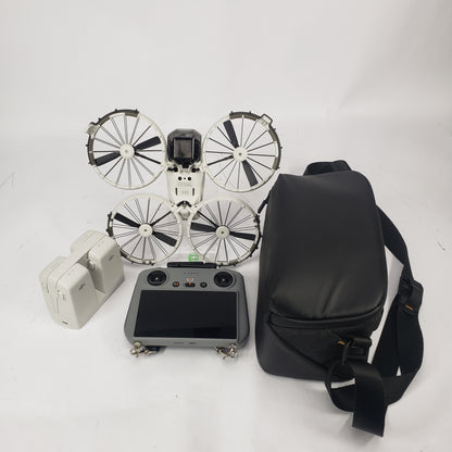 DJI Flip 4K Camera Drone w/ RC 2 Controller 2 Batteries Carry Case Bundle