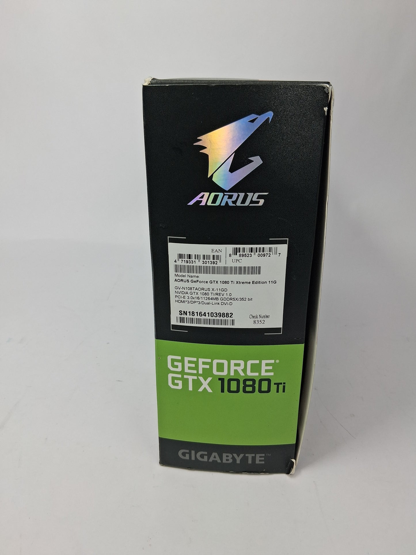 Aorus Geforce GTX 1080 TI Graphic Card GV-N108TAORUS X-11GD