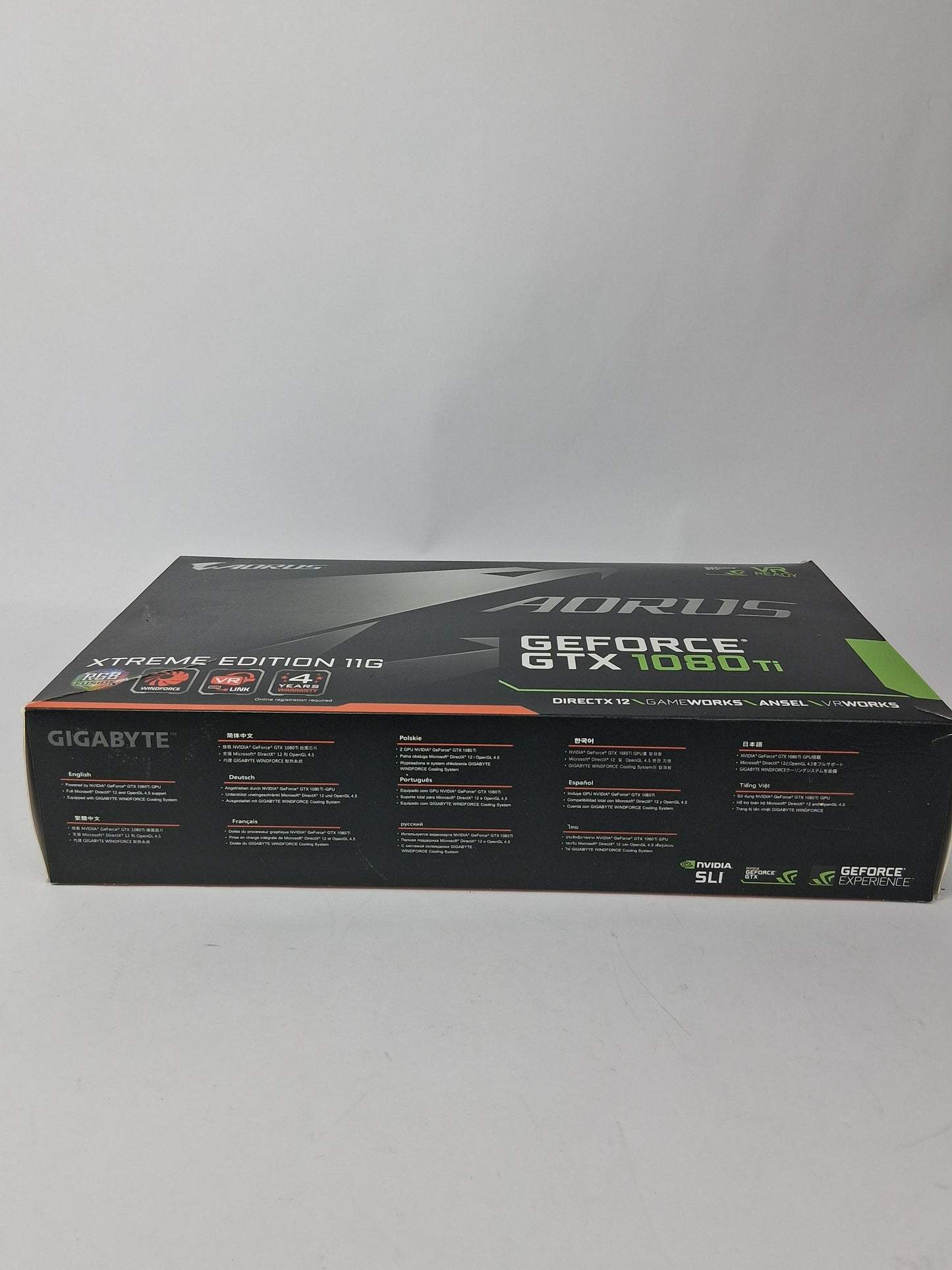 Aorus Geforce GTX 1080 TI Graphic Card GV-N108TAORUS X-11GD