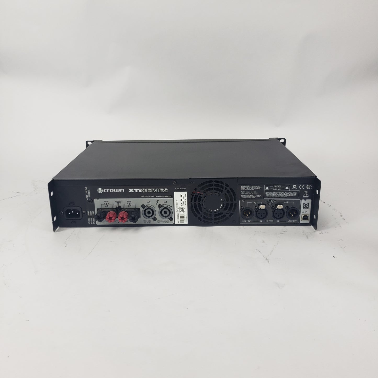 Crown XTi Series 2-Channel 1200-Watt 4Ω Power Amplifier 4002