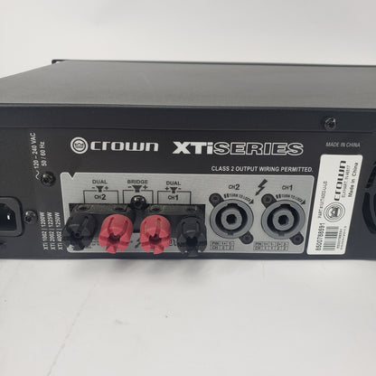 Crown XTi Series 2-Channel 1200-Watt 4Ω Power Amplifier 4002