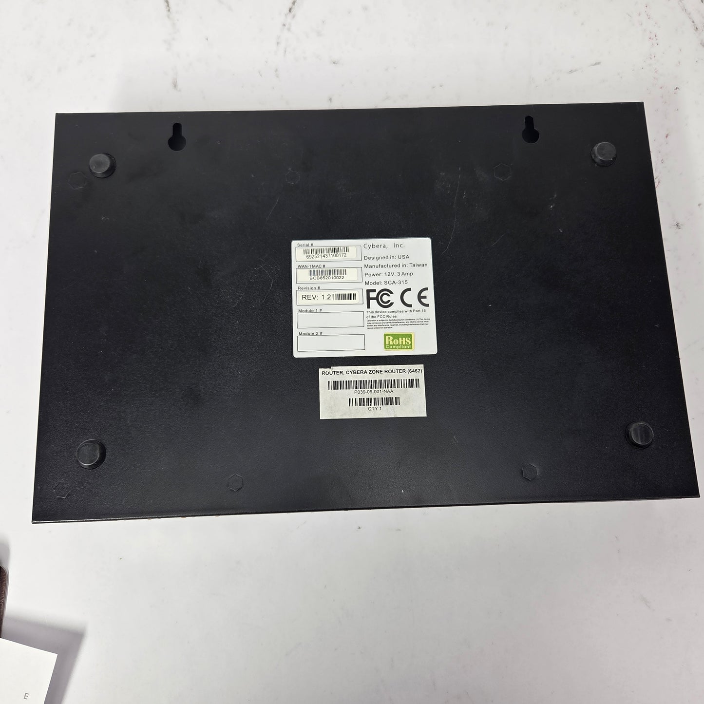 Cybera SCA-315 8 Ports Zone Router 