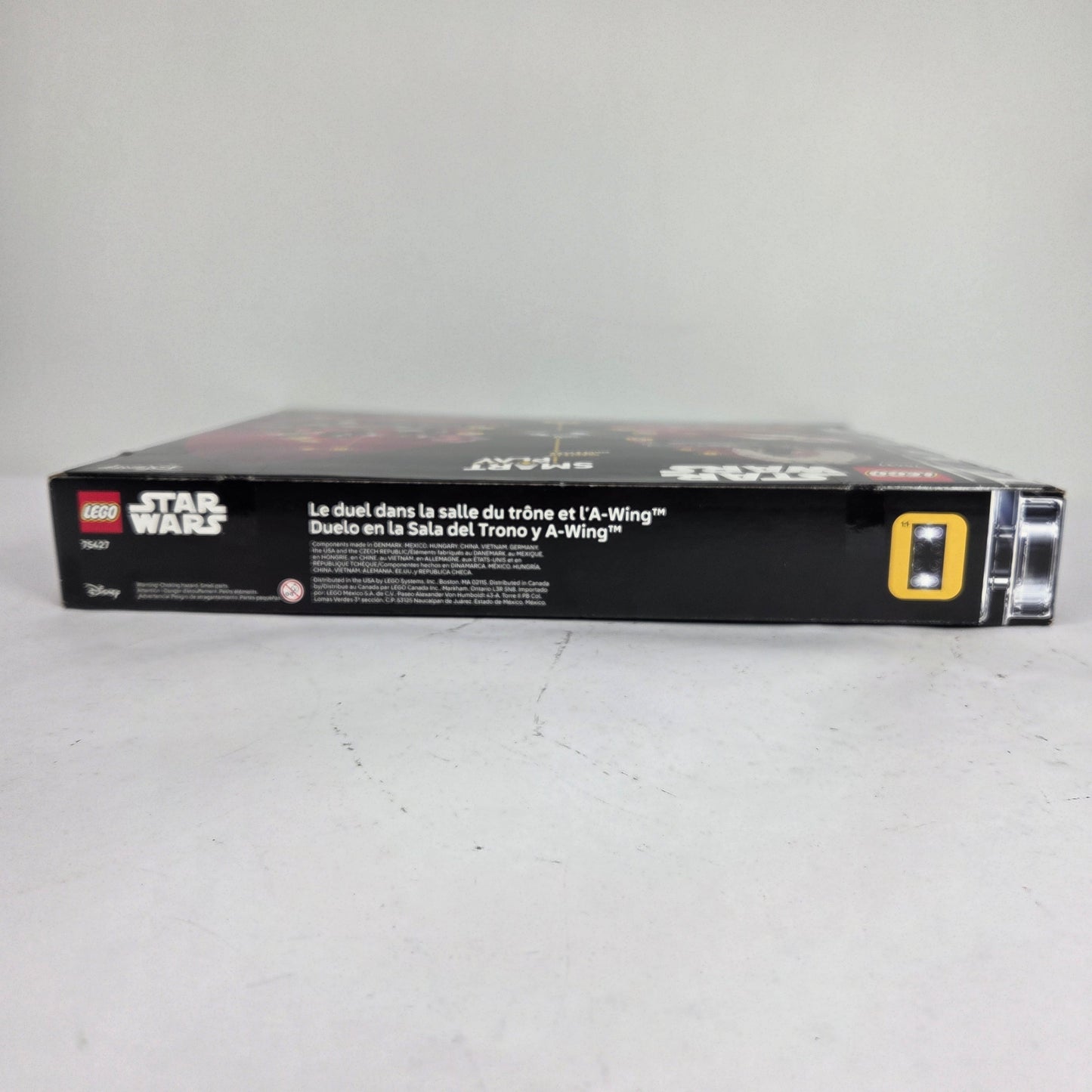 New Lego Star Wars Throne Room Duel & a-Wing Interactive Building Toy 75427