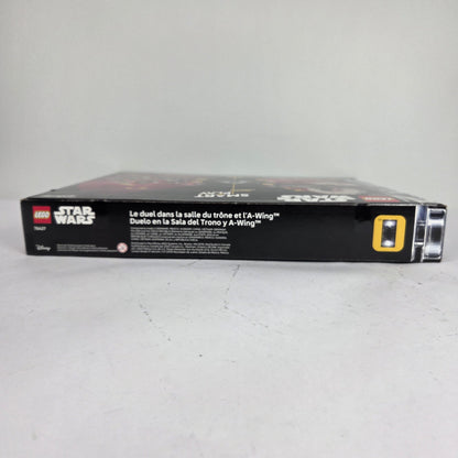 New Lego Star Wars Throne Room Duel & a-Wing Interactive Building Toy 75427