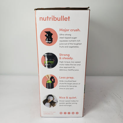 New Nutribullet JB-BX078-27 Slow Juicer Machine NBJ50300
