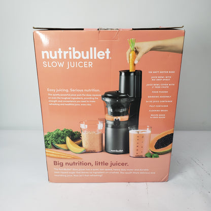 New Nutribullet JB-BX078-27 Slow Juicer Machine NBJ50300