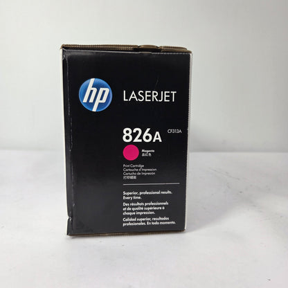 New HP 826A Laserjet Magenta Toner Cartridge CF313A