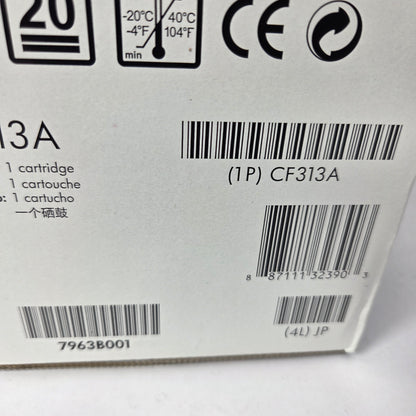 New HP 826A Laserjet Magenta Toner Cartridge CF313A