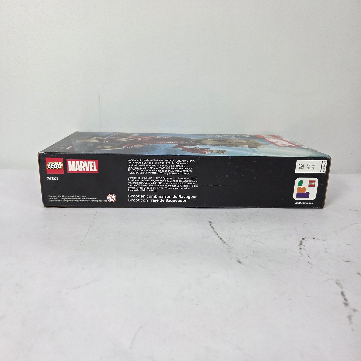 New Lego Marvel Ravager Jumpsuit Groot Kids Building Toy 76341