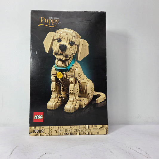New Lego Icons Golden Retriever Puppy 11384