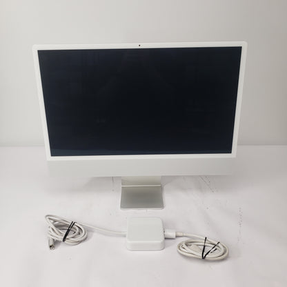 2021 Apple iMac 24" M1 8 Core 3.2GHz 8GB RAM 256GB SSD Silver MGPC3LL/A