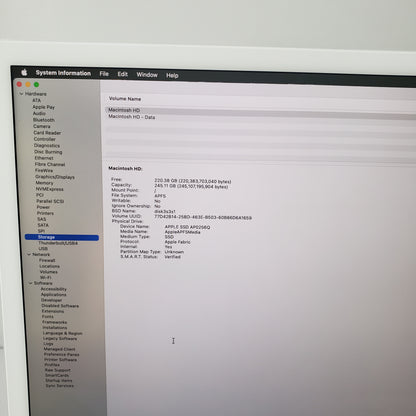 2021 Apple iMac 24" M1 8 Core 3.2GHz 8GB RAM 256GB SSD Silver MGPC3LL/A