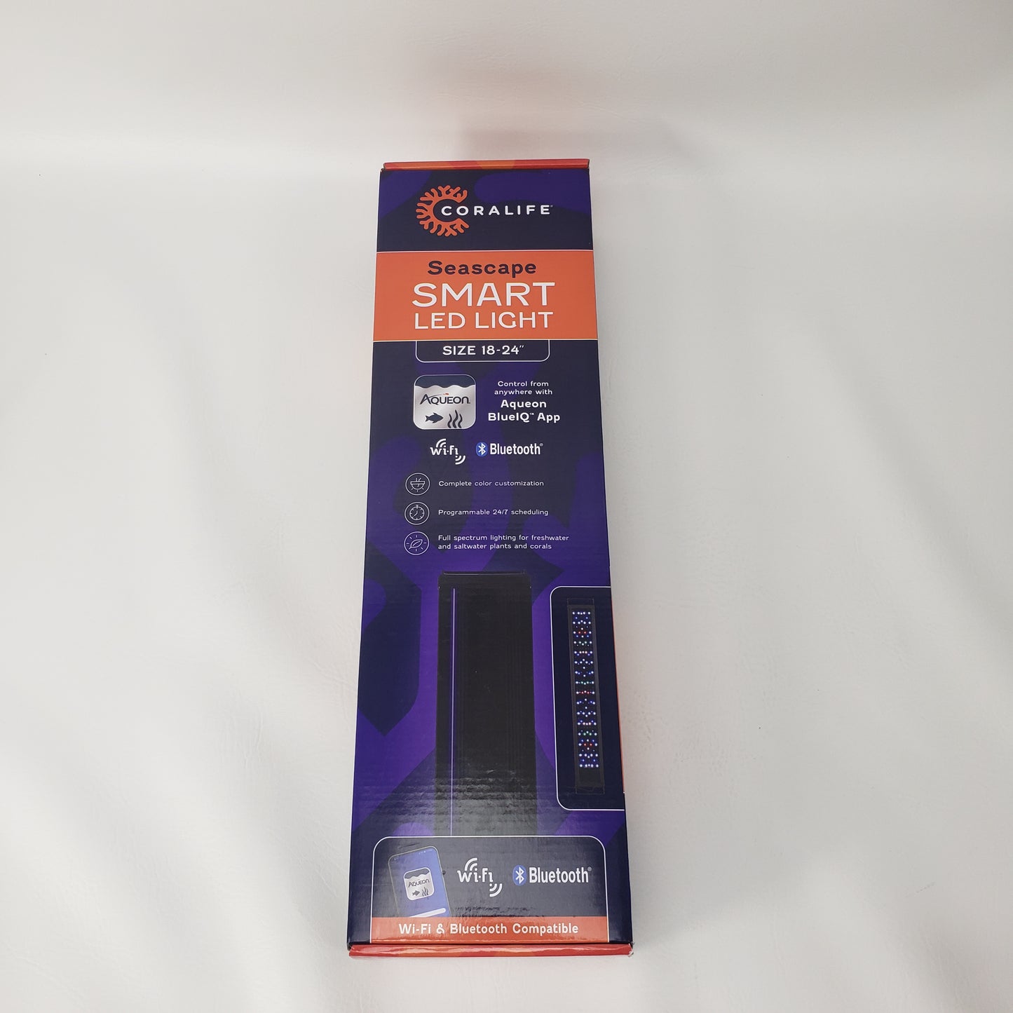 New Coralife Seascape Smart LED Light 18-24" Aquarium Fishtank Wi-Fi Bluetooth