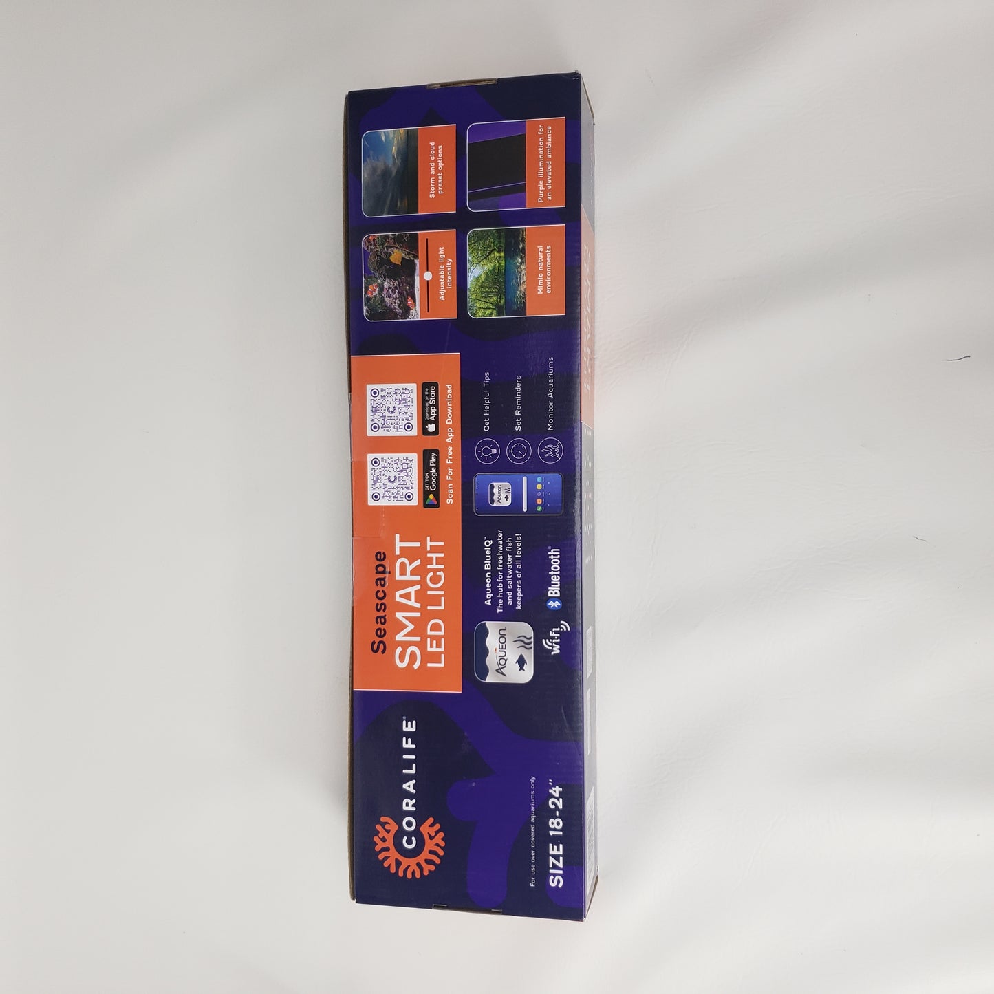  New Coralife Seascape Smart LED Light 18-24" Aquarium Fishtank Wi-Fi Bluetooth