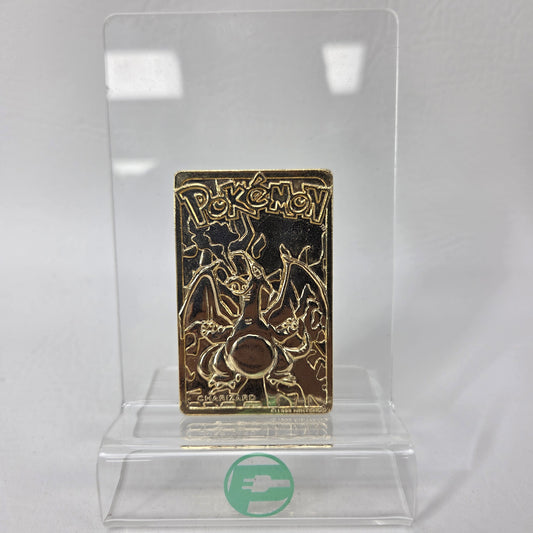 Pokémon TCG 1999 Burger King Promotional Set Charizard 23K Gold-Plated English