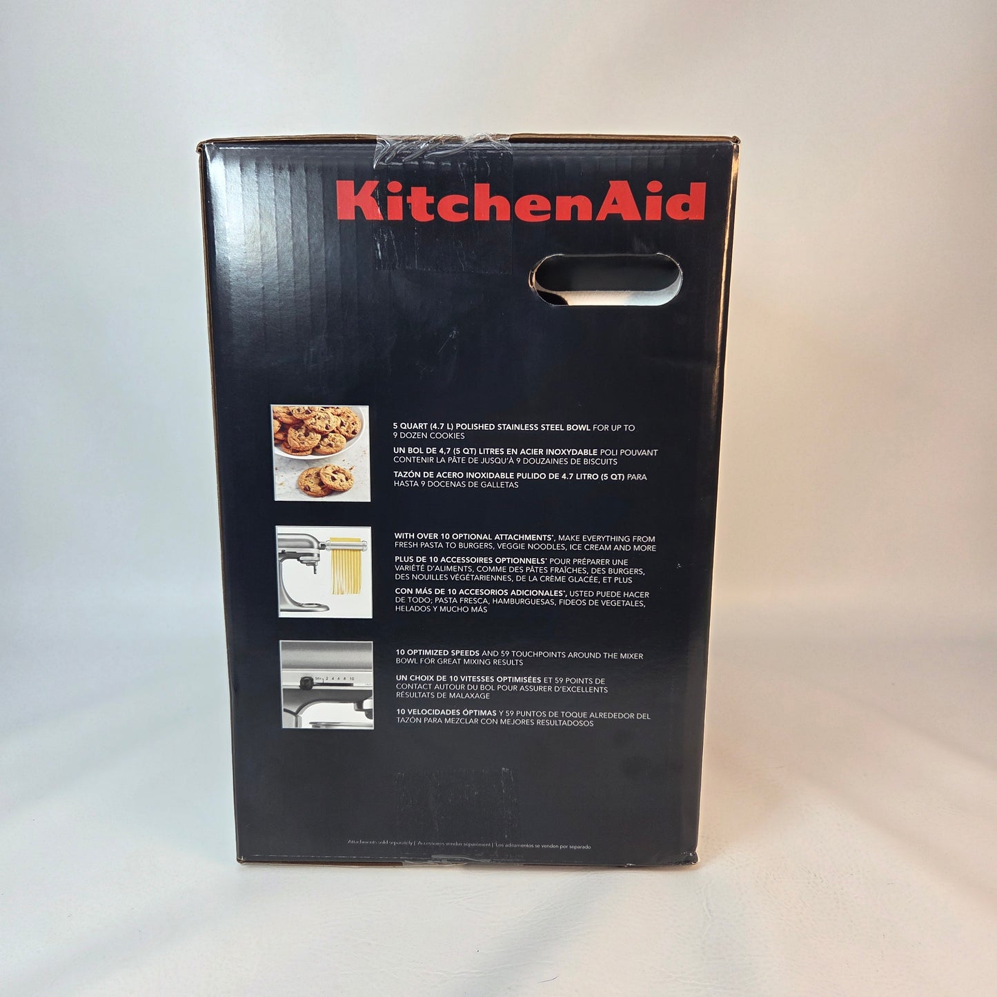 New KitchenAid Artisan 5 qt. Tilt-Head Stand Mixer Empire Red KSM150PSER