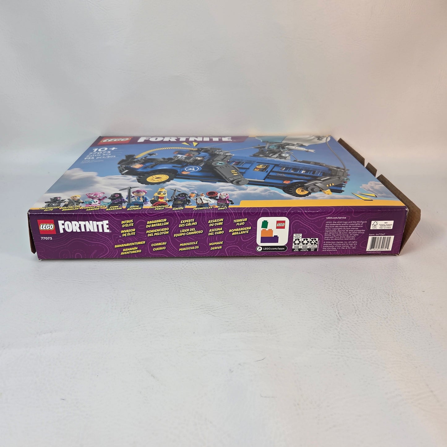 New Lego Fortnite Battle Bus Collectible Building Toy 77073