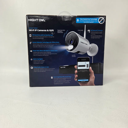 New Night Owl Wi-Fi Security System With 4 Surveillance Camera 1080p