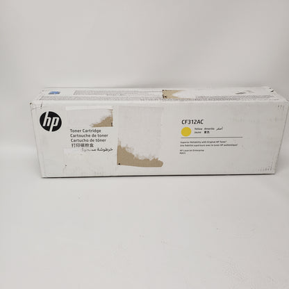 New HP LaserJet CF312AC Yellow Toner Cartridge