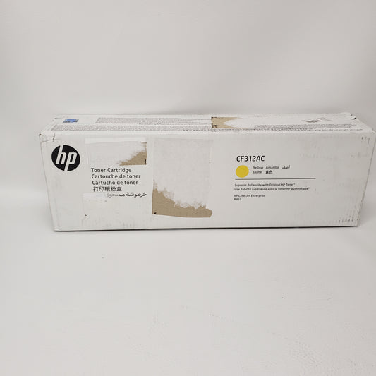 New HP LaserJet CF312AC Yellow Toner Cartridge