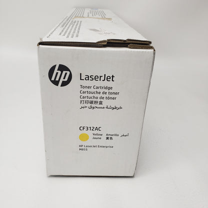 New HP LaserJet CF312AC Yellow Toner Cartridge