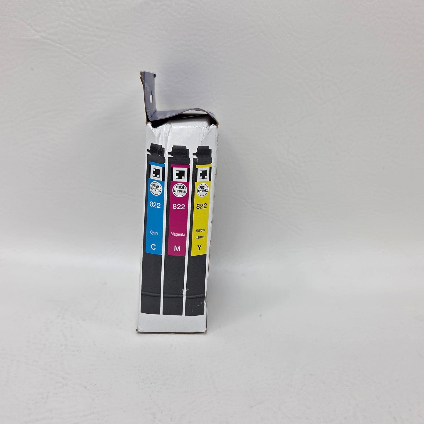 New Espon 822 Ultra Cyan/Magenta/Yellow Ink Cartridges Pack of 3 T822520-S