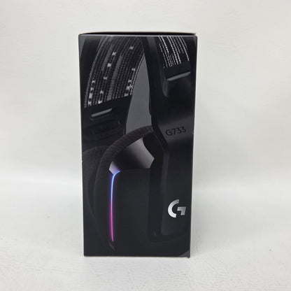 New logitech G733  Wireless Gaming Headset Black 981000863