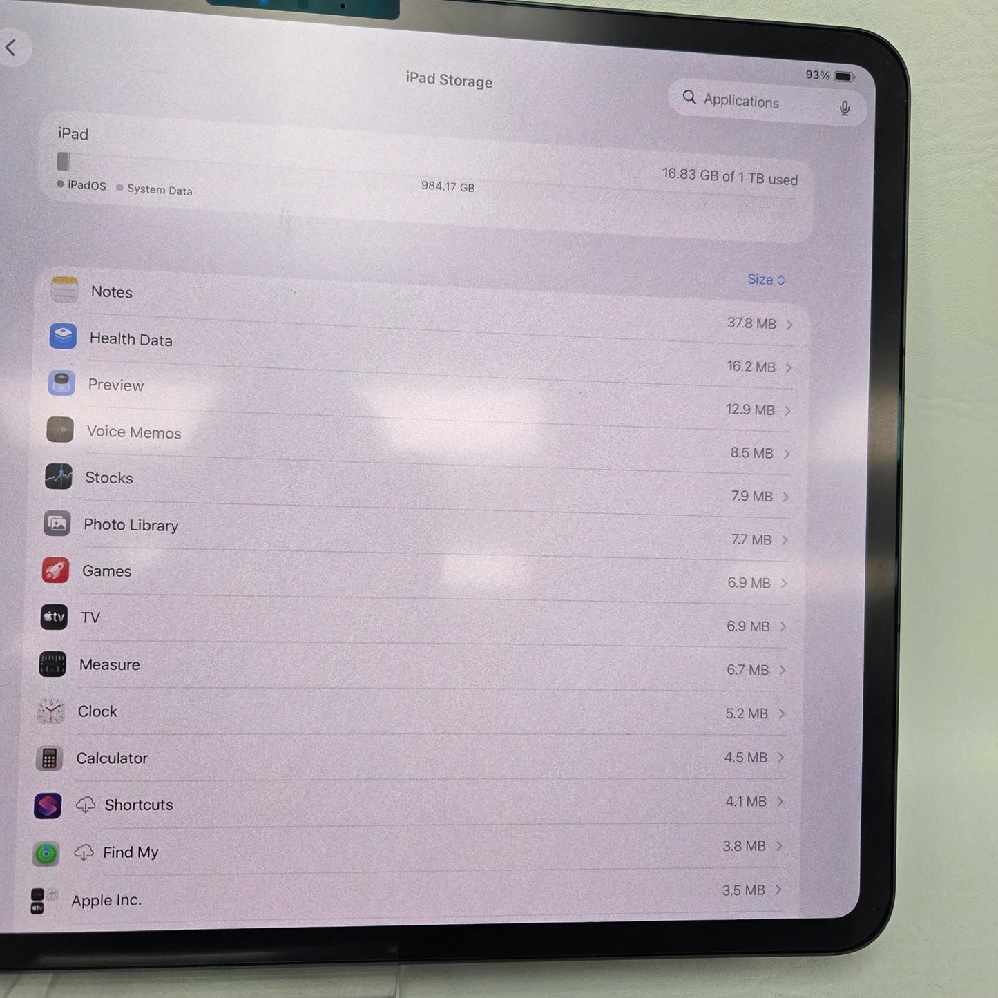 WiFi Only Apple iPad Pro 13" M4 1TB Space Black MVXW3LL/A