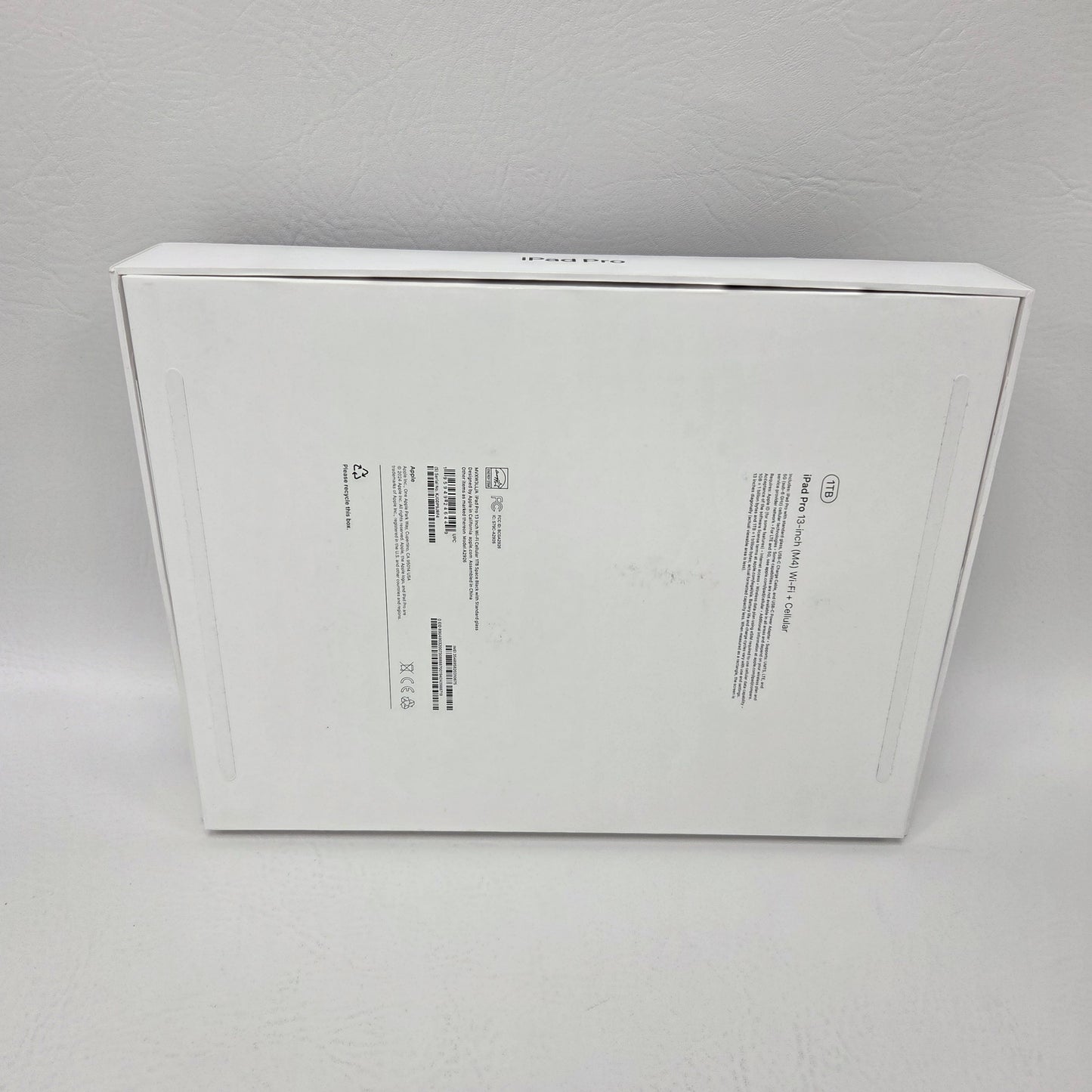 WiFi Only Apple iPad Pro 13" M4 1TB Space Black MVXW3LL/A