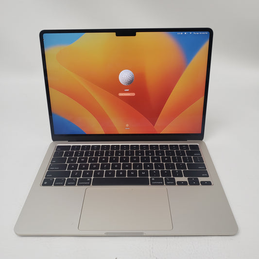 2022 Apple MacBook Air 13.6" M2 8C GPU 3.5GHz 8GB RAM 256GB SSD MLY13LL/A