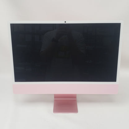 2024 Apple iMac 24" M4 8 Core 4.5GHz 16GB RAM 256GB SSD Pink MWUG3LL/A