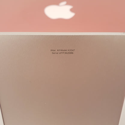 2024 Apple iMac 24" M4 8 Core 4.5GHz 16GB RAM 256GB SSD Pink MWUG3LL/A