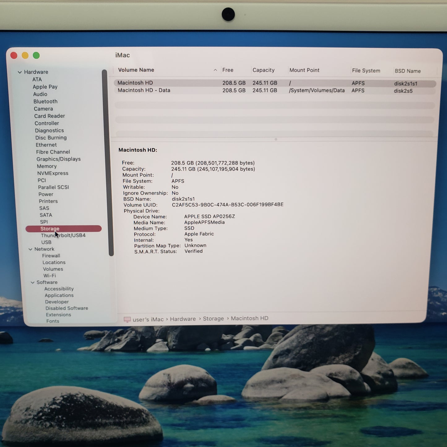 2024 Apple iMac 24" M4 8 Core 4.5GHz 16GB RAM 256GB SSD Pink MWUG3LL/A