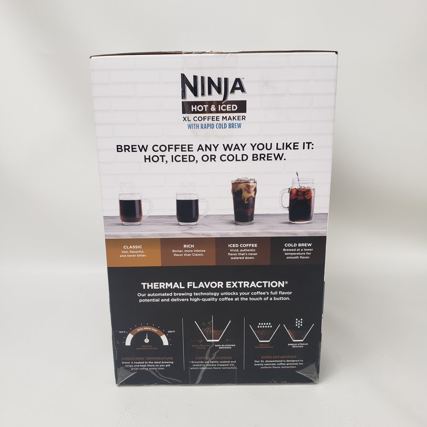 New Ninja Hot & Iced XL Coffee Maker CM371