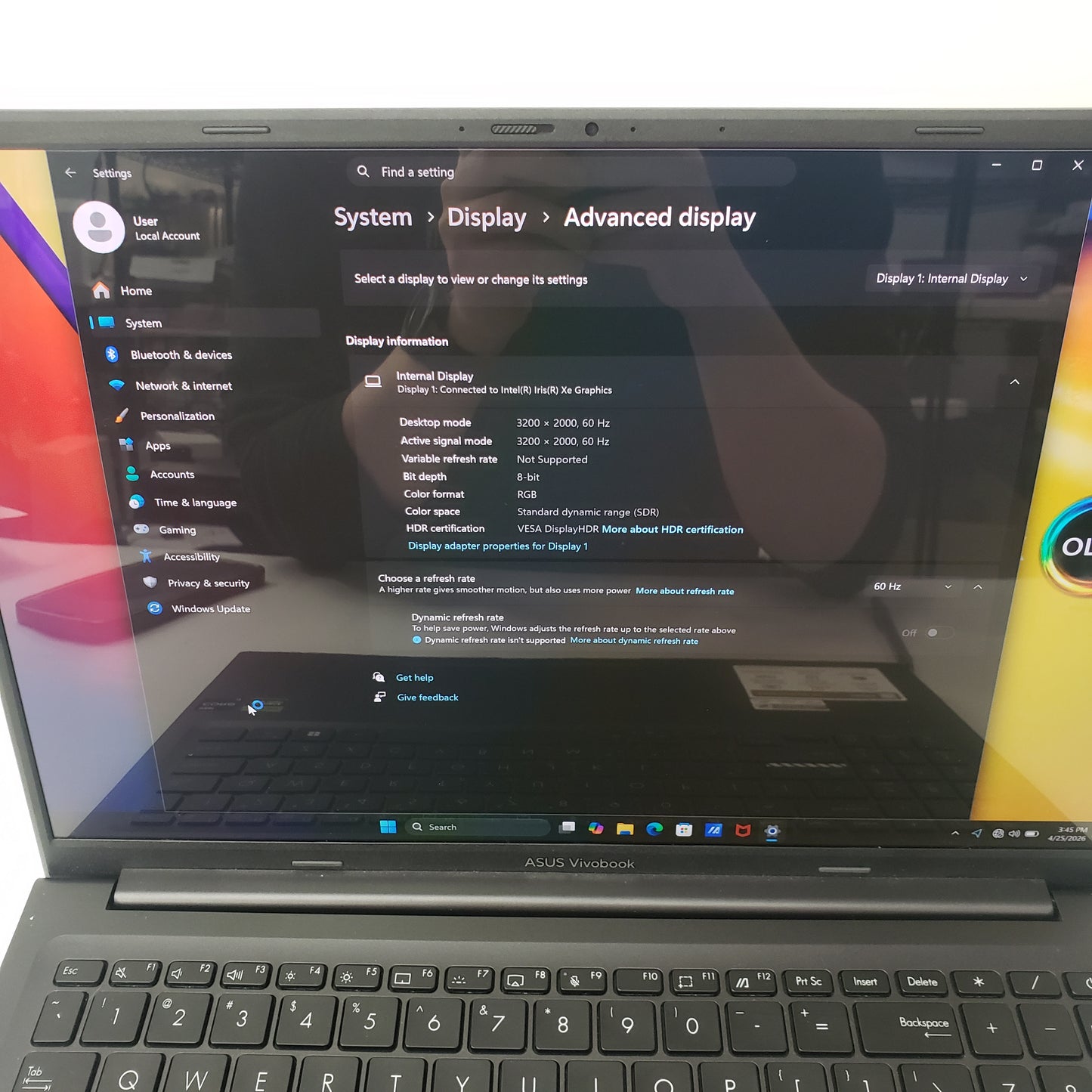 Asus Vivobook 16X OLED 16" i9-13900H 2.6GHz 32GB RAM 1TB SSD GeForce RTX 4060