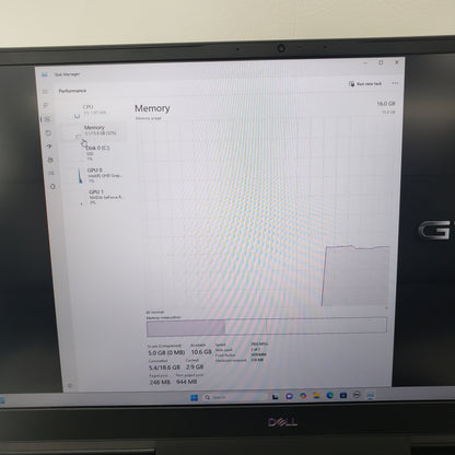 Dell G7 7700 17.3" i7-10750H 2.6. 16GB RAM 1TB SSD GeForce RTX 2070