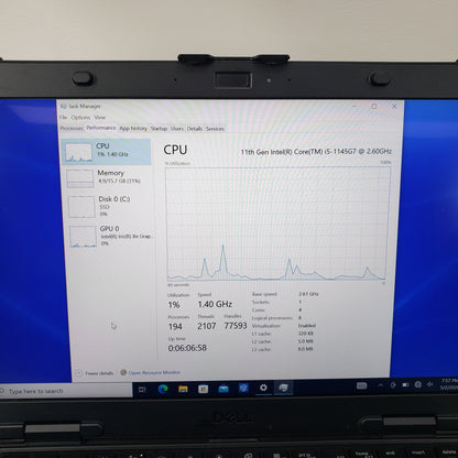 Dell Latitude 5430 14" i5-1145G7 2.6GHz 16GB RAM 512GB SSD