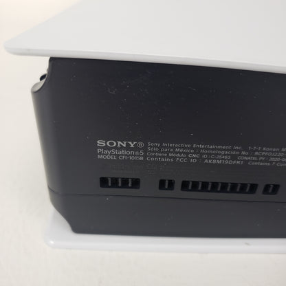 Sony PlayStation 5 Digital PS5 825GB White Console Gaming System Only CFI-1015B