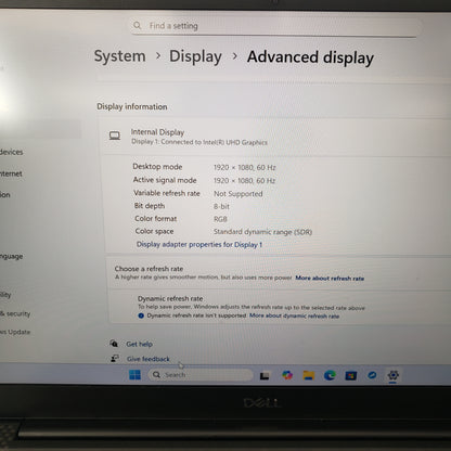 Dell XPS 7390 13.3" i5-10210U 1.6GHz 8GB RAM 256GB SSD