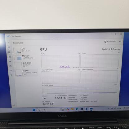 Dell XPS 7390 13.3" i5-10210U 1.6GHz 8GB RAM 256GB SSD