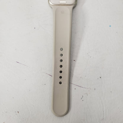 Unlocked Apple Watch SE 2nd Gen 40MM Starlight Aluminum Starlight Sport Band MRG03LL/A