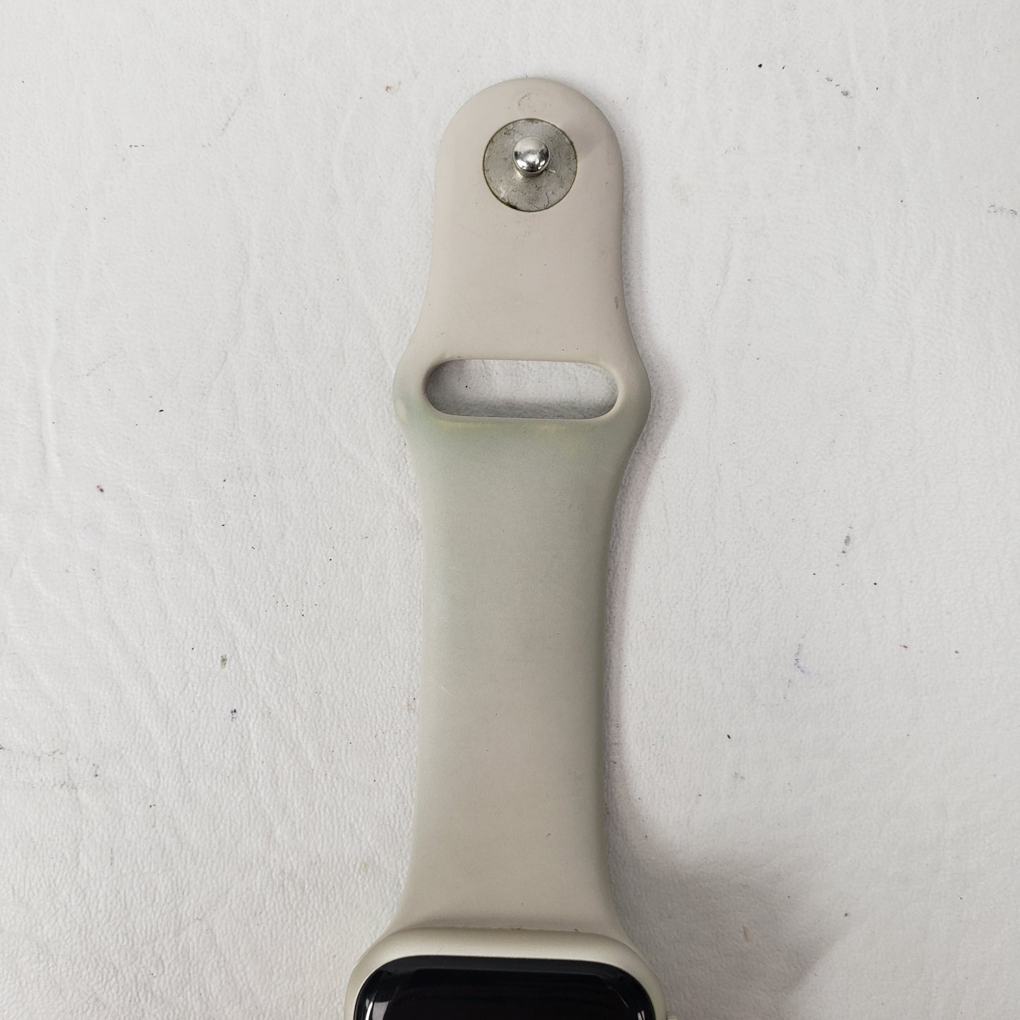 Unlocked Apple Watch SE 2nd Gen 40MM Starlight Aluminum Starlight Sport Band MRG03LL/A