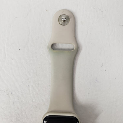 Unlocked Apple Watch SE 2nd Gen 40MM Starlight Aluminum Starlight Sport Band MRG03LL/A