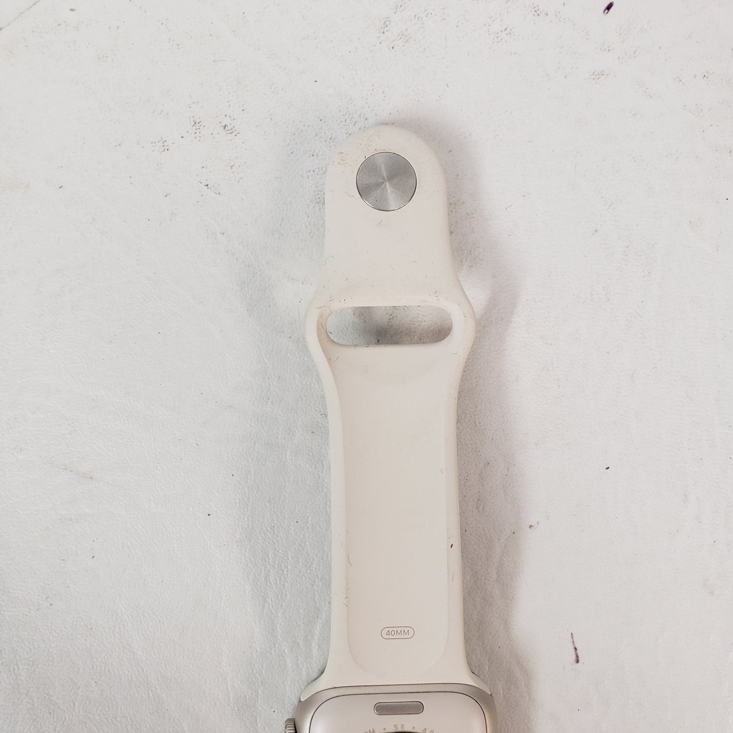 GPS Only Apple Watch SE 3 40MM Starlight Aluminum Starlight Sport Band MEH34LW/A