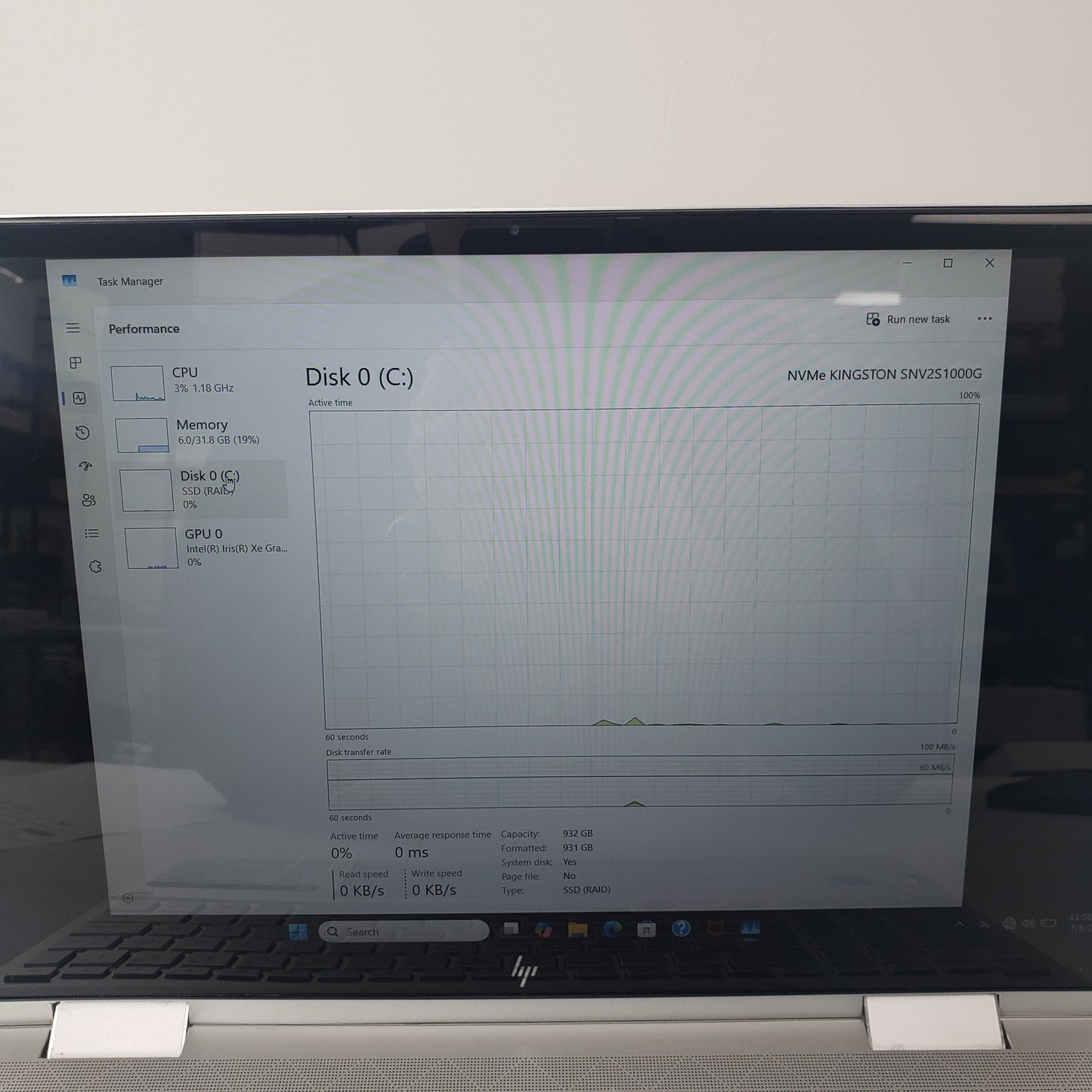 HP Envy x360 QGLET1H 15.6" i5-1135G7 2.4GHz 32GB RAM 1TB SSD