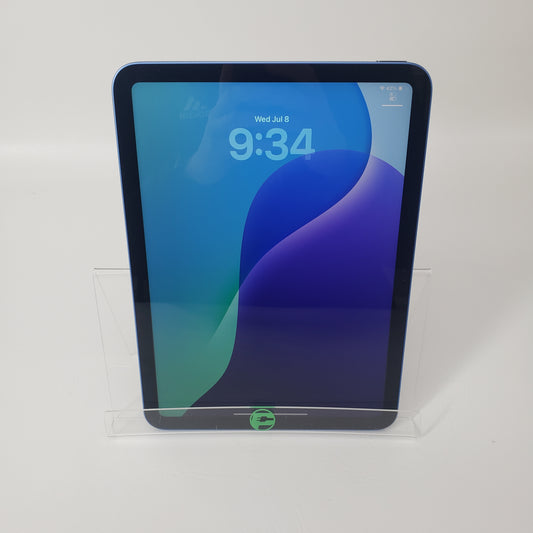 WiFi Only Apple iPad 11" (A16) 128GB Blue MD4A4LL/A