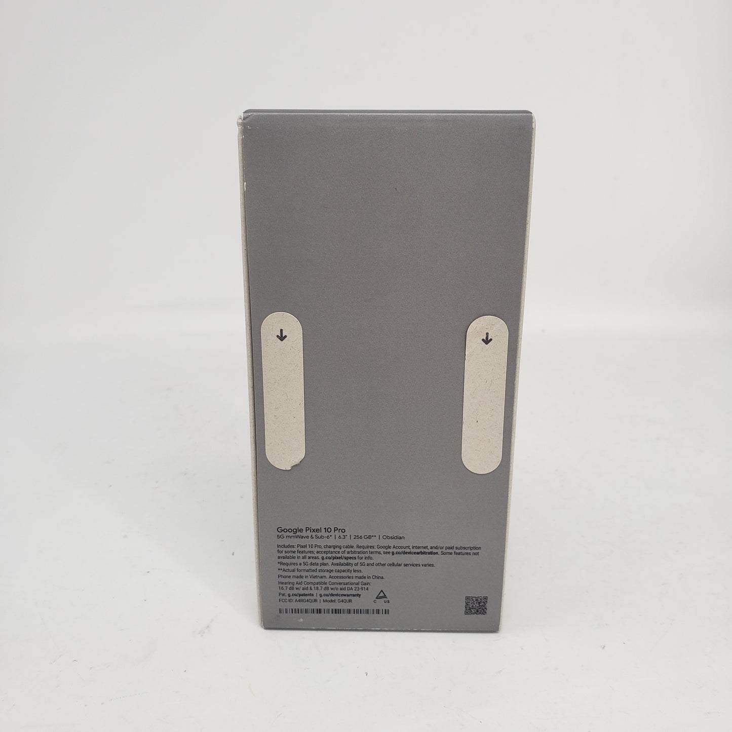 New Factory Unlocked Google Pixel 10 Pro 256GB Obsidian GA09899-US